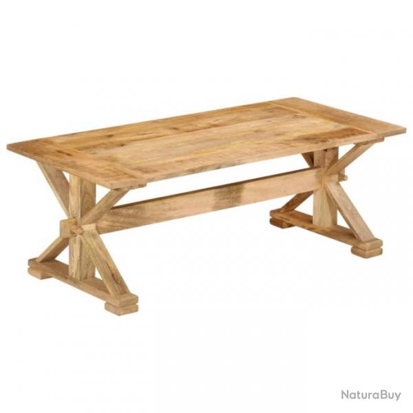 Table basse 110x52x40 cm bois de manguier massif