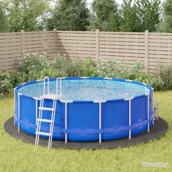 Bche de piscine gris clair 500 cm gotextile polyester