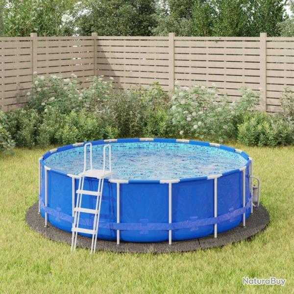 Bche de piscine gris clair 366 cm gotextile polyester