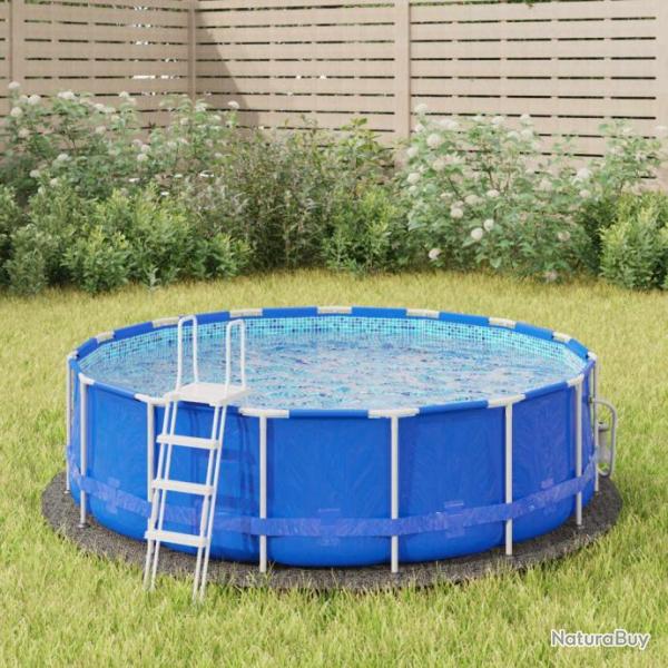 Bche de piscine gris clair 244 cm gotextile polyester