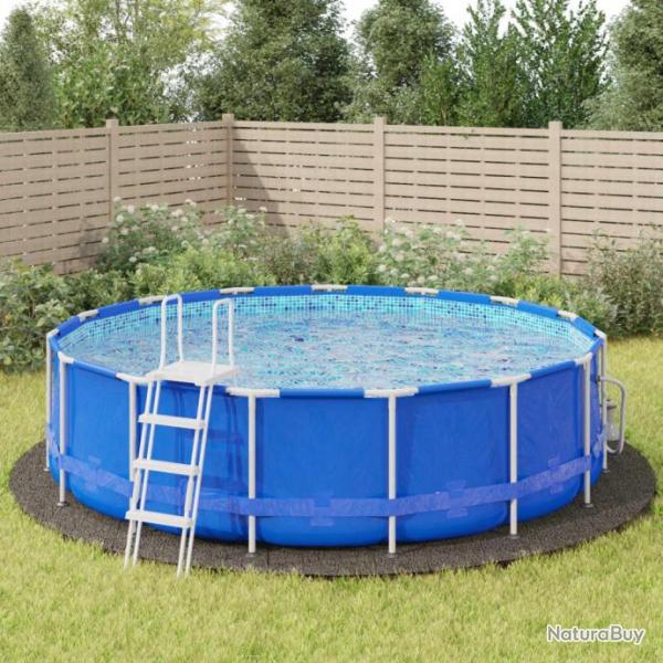 Bche de piscine gris clair 550 cm gotextile polyester