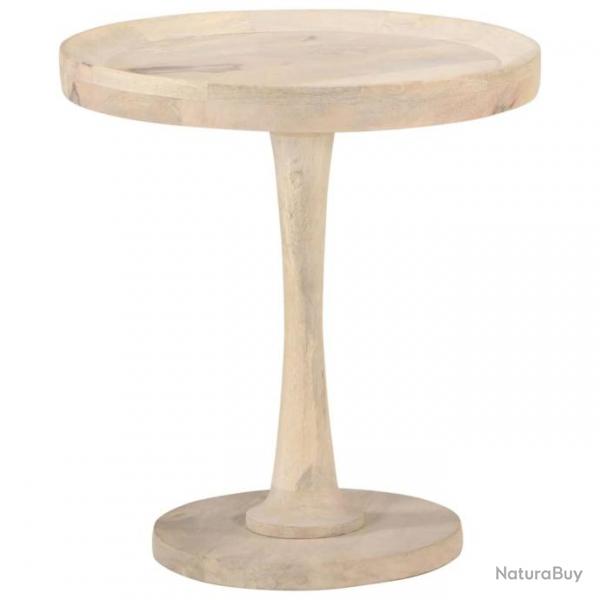 Table d'appoint 50x55 cm Bois de manguier massif