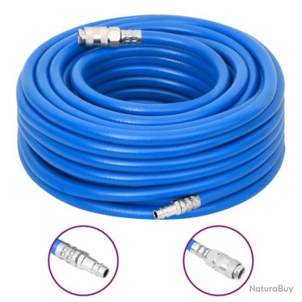 Tuyau d'air bleu 50 m PVC