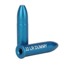 6 douilles "Dummy rounds" cal. 22 LR en aluminium - A-Zoom