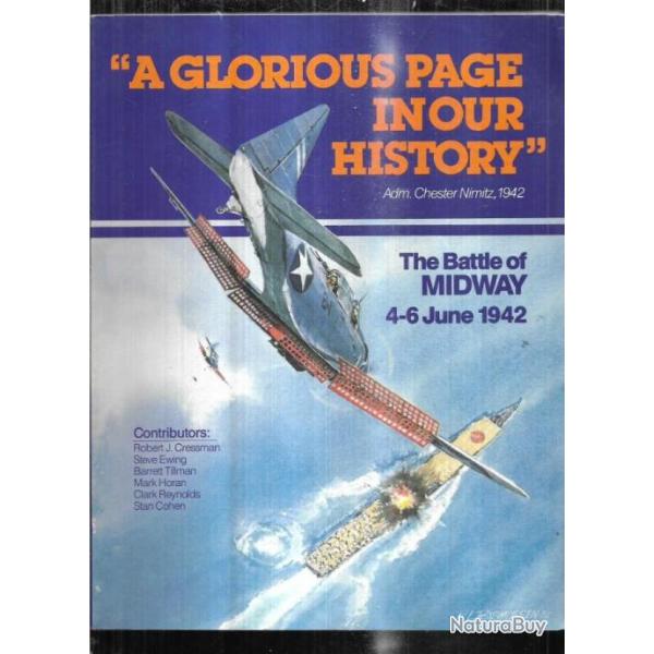 the battle of midway 4-6 june 1942 a glorious page in our history , en anglais la bataille de midway