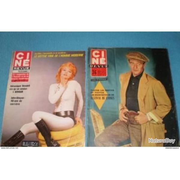 Cin-Revue & Cin-Tl-Revue sur John WAYNE ! Collection !!