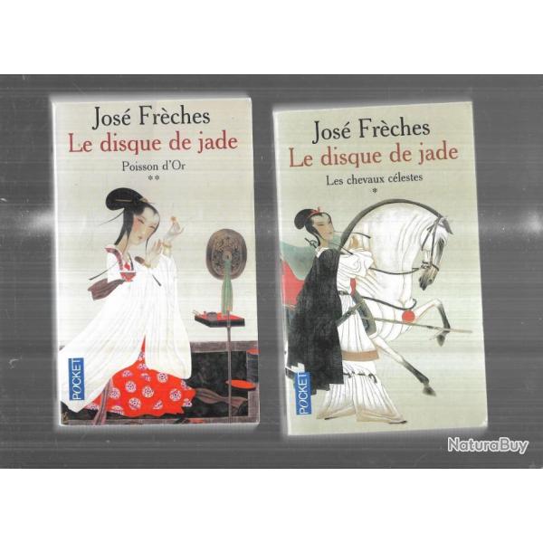 le disque de jade volume 1 , 2  et 3 de jos frches les chevaux clestes et poisson d'or pocket