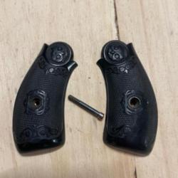 Plaquettes noires Iver & Johnson 38 sw - carcasse J