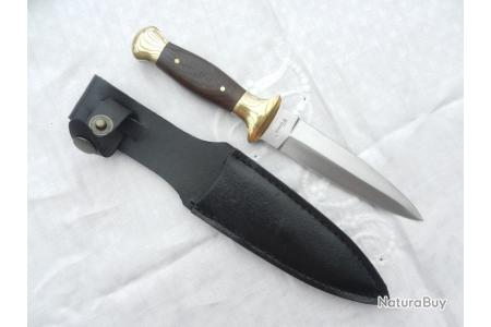 Superbe Dague poignard avec une lame de 15 cm
