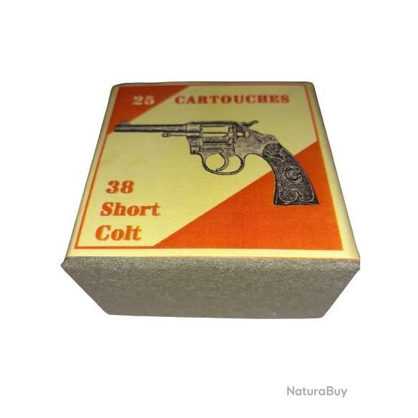 38 Short Colt: Reproduction boite cartouches (vide) GU 10864796
