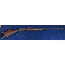 Belle Carabine de tir avec stecher à système martini Henry signée Charles Heer Vevey fin XIXe
