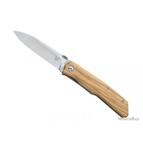 BEL1018 COUTEAU FERMANT FOX KNIVES PRODUCTION TERZUOLA OLIVIER 11CM NEUF