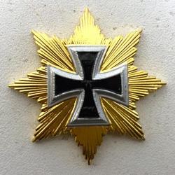 Ancienne REPRO Médaille Broche Allemande ww1 Croix de Fer