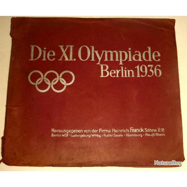 GROS CATALOGUE des JEUX OLYMPIQUES DU BERLIN 1936.  /7959