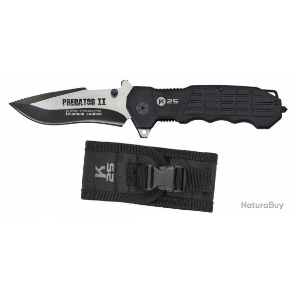 Couteau pliant K25 Predator II - Lame 9.3