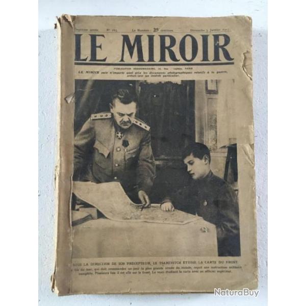 reliure Miroir 1er semestre 1917