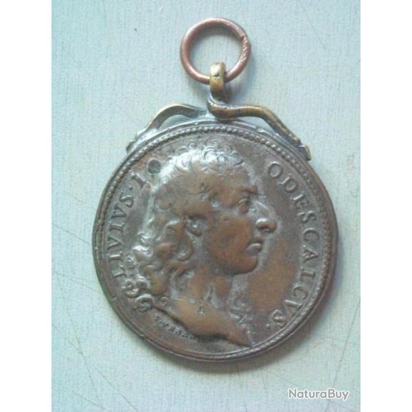 Antic medaille le baroque italien, Italie, XVIIe sicle