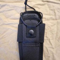 Porte talkie-walkie noir