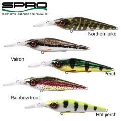 Leurre Spro Iris Twitchy HL 7,5cm Perch