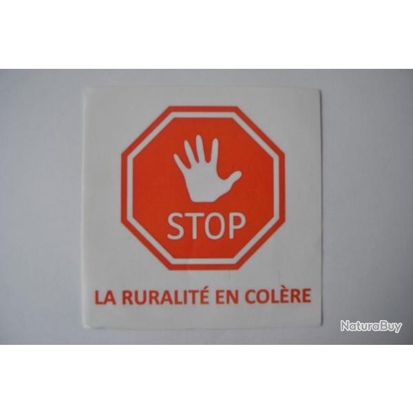 autocollant chasse stop