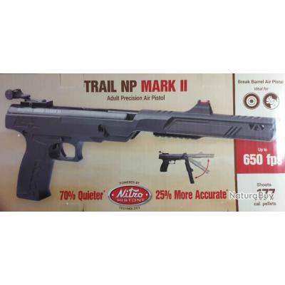 Pistolet a plomb Trail Mark II NP 4.5mm .177 6J Noir