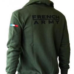 SWEAT FRENCH ARMY | Vert OD | ARES