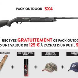 Pack Winchester sx4 composite cal 20/76 71 cm + pack outdoor offert! En stock !
