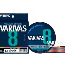 Tresse Varivas 8 Marking 300m 300m 0,153mm 7,2kg