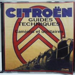 55 Guides techniques camions et utilitaires CITROEN de 1930 à 1980 sur CD