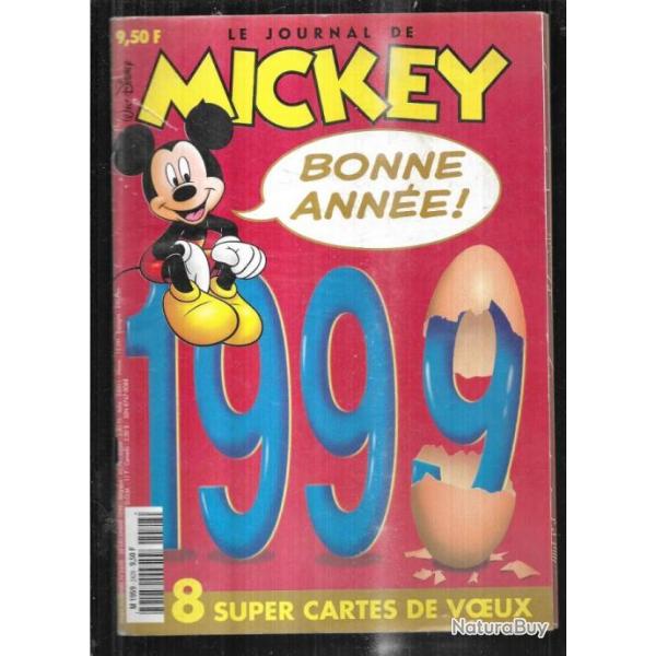 le journal de mickey 1999 du 30 dcembre 1998 complet collector