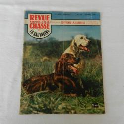 lot de 5 revues nationales de la chasse et la sauvagine - 1957 1960 1961