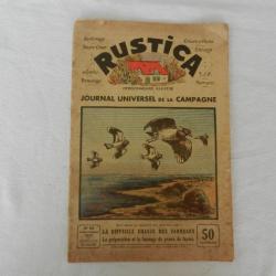 2 journaux Rustica décembre 1935 et avril 1955