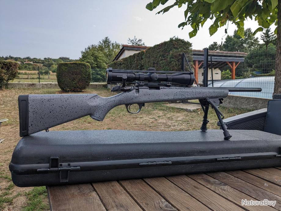 Carabine à verrou Bergara BMR 22LR Carbone + Lunette 6-24x50