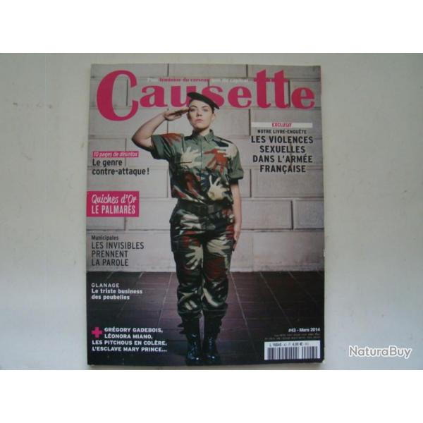 CAUSETTE 43 - MARS 2014 : ARTICLE SUR "LA GUERRE INVISIBLE" du PERSONNEL FEMININ MILITAIRE