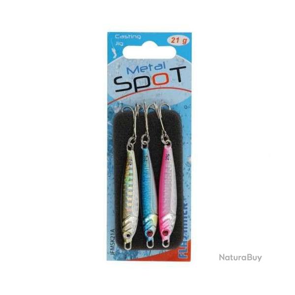 Kit 3 Jigs Metal Spot 21g