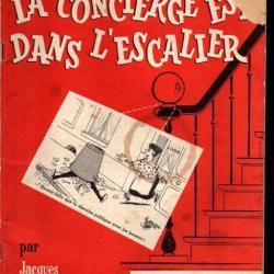 la concierge est dans l'escalier par jacques lavergne humour