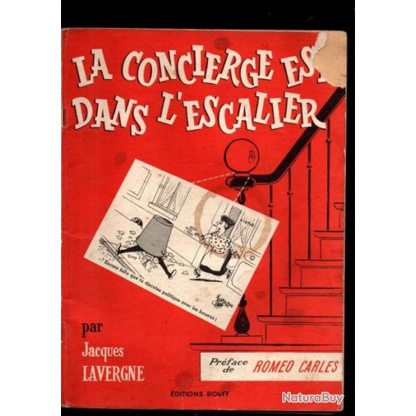 la concierge est dans l'escalier par jacques lavergne humour