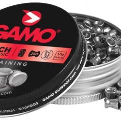 Lot de 5 boites 250 Plombs GAMO Match Classic cal. 5,5 mm - Destock'Tir