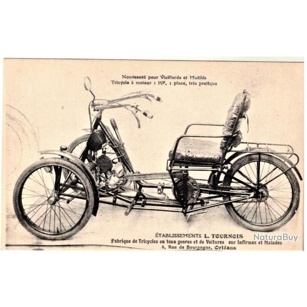 Transport - Tricycle  moteur - Ets Tournois  Orlans