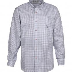 Chemise Petits Carreaux Bleu Percussion