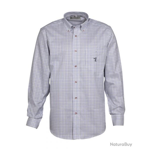 Chemise Petits Carreaux Bleu Percussion