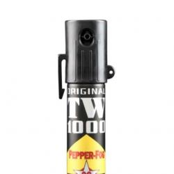 Bombe lacrymogène 20ml FOG POIVRE OC avec clip ceinture - TW1000 (fabriqué en Allemagne)