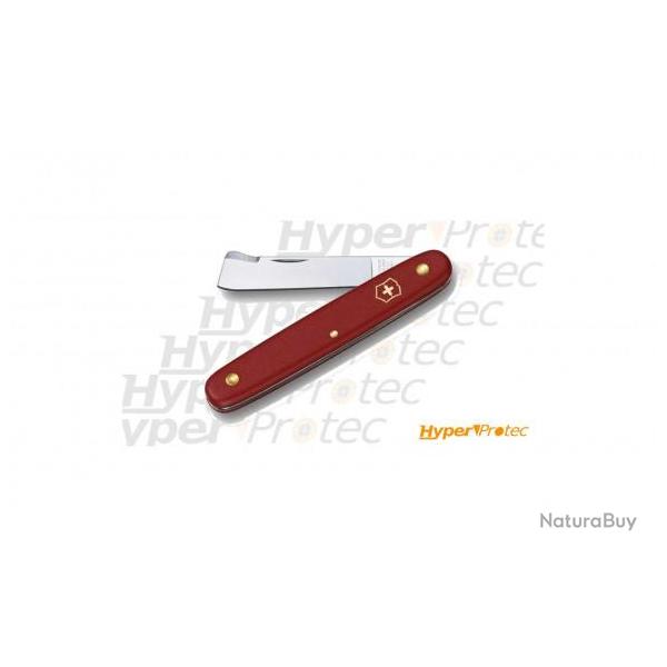 Couteau greffoir vigne Victorinox rouge - 10cm