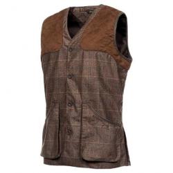 GILET BALENO "MILTON" MARRON TXL