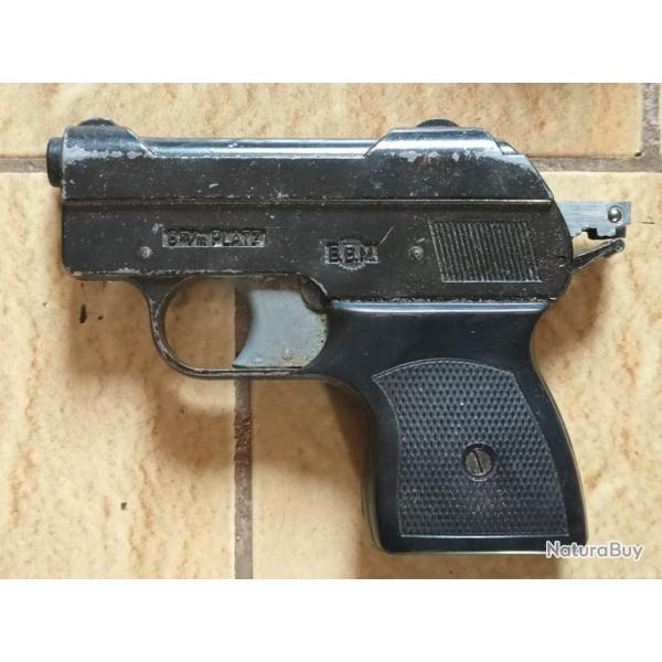 pistolet de starter BBM  blanc 6 mm ( 6 mm Platz )