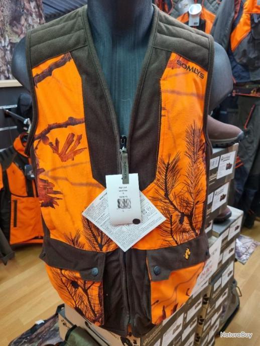 Gilet de chasse somlys sale