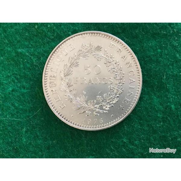 PIECE 50 FRANCS ARGENT 1976