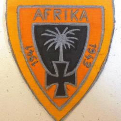 REPRO sur Tissu Patch écusson Armée Allemande ww2 Afrika Corps