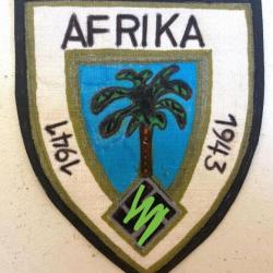 REPRO sur Tissu Patch écusson Armée Allemande ww2 Afrika Corps (2)