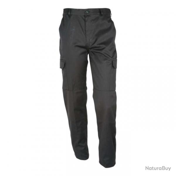 Pantalon polycoton Basic noir T34 (Taille 34)